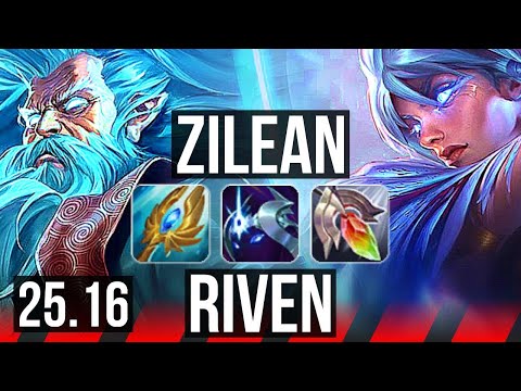 ZILEAN vs RIVEN (TOP) | 2/0/18 | EUW Master | 25.16