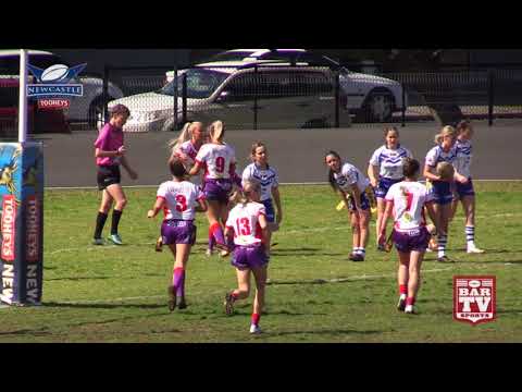 2017 Newcastle RL Round 16 Ladies League Tag Highlights - South Newcastle v Central Newcastle