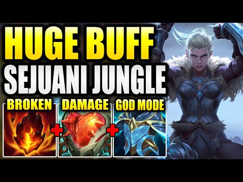 THIS PATCH WAS HUGE FOR ALL OF THE SEJUANI JUNGLE ENJOYERS!