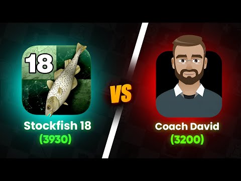 When Stockfish 18 Meets Coach David 🔥😎