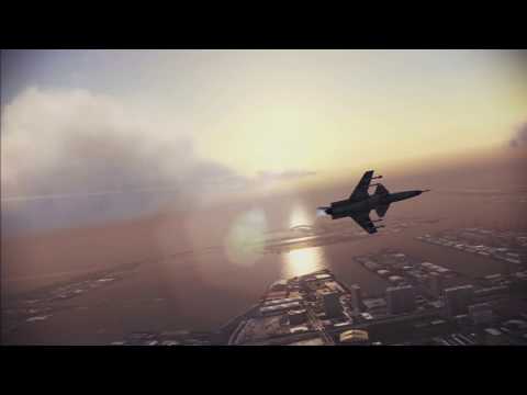 Ace Combat Infinity - Co-Op Battle 730 - Satellite Intercept 2 - X-29 MVP!