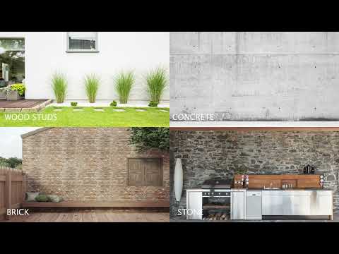 How to Install an Outdoor TV with the Séura TW-5 Tilting Wall Mount Video