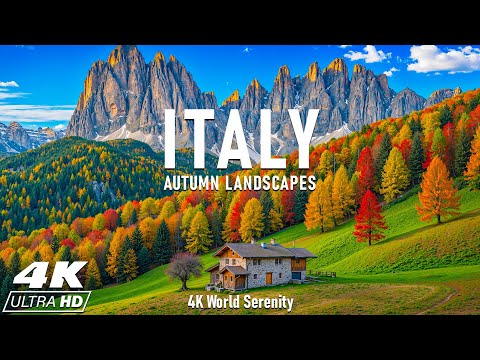 Autumn in Italy 4K UHD 🍁 Discover the Most Beautiful Fall Colors Across Italy This Season 🍁