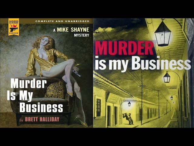 Vídeo relacionado con Murder Is My Business (Hard Case Crime)