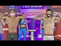 ELVIS RODRIGUEZ VS CAMERON KRAEL - FULL WEIGH IN & FACE OFF VIDEO