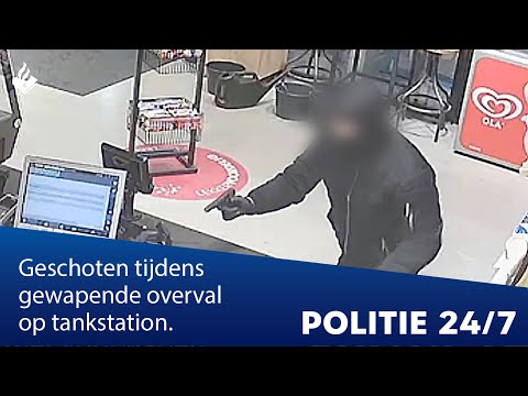Gewapende overval op tankstation | POLITIE 24/7