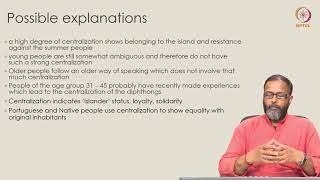 William Labov Martha's Vineyard Island Study