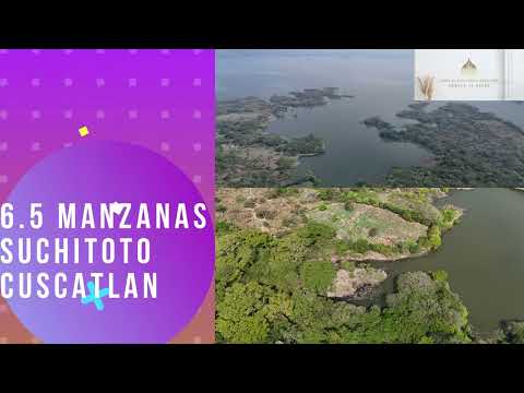 Preciosa Parcela!! 6.5 Manzanas en venta en Suchitoto, Cuscatlan!!!