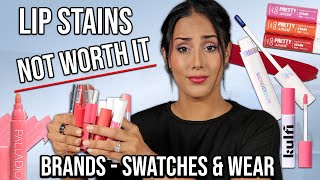 I SWATCHED OVER 20 LIP STAINS! HERE'S MY HONEST REVIEW