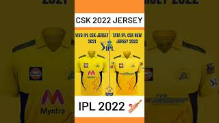 CSK NEW Jersey IPL 2022 #shorts