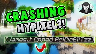 CRASHING HYPIXEL w/ ADMIN ABUSE!