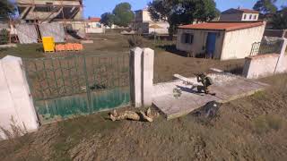 Arma 3 AI battle. Village assault