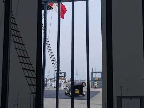 Nueva Cultura. Izamiento de la Bandera  La Punta  Callao