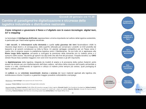 , title : 'La geopolitica della Supply chain dell'energia e delle nuove materie prime'