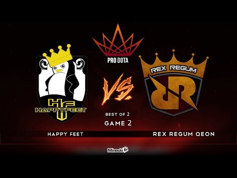 Pro Dota Cup 4 | Happy Feet vs Rex Regum Qeon | Game 2