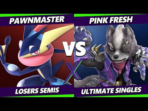 S@X 501 Losers Semis - PawnMaster (Young Link, Greninja) Vs. Pink Fresh (Wolf) Smash Ultimate - SSBU