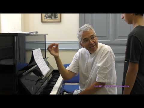 Poros Piano Academy 2019 - Chopin Master Class in French with Michel Wladkowski