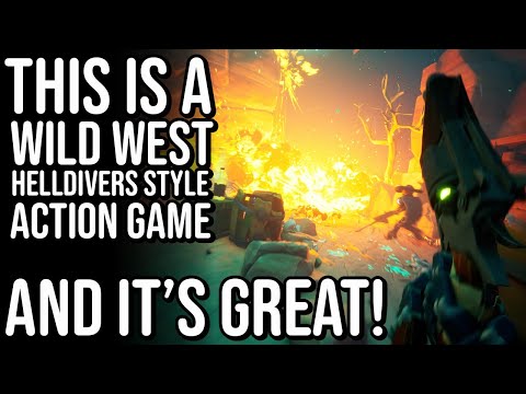 I became the Ultimate CYBORG COWBOY in this INSANE New Action Game!