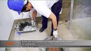 Estos son los trabajos con mayor tasa de ocupaci&oacute;n en Lanzarote