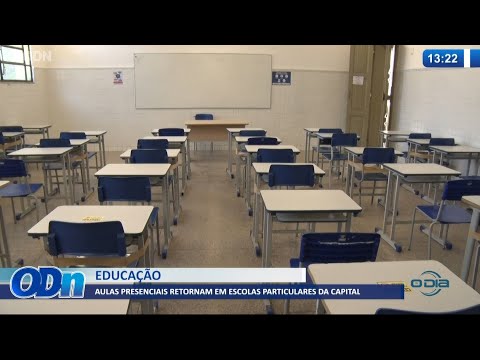 Aulas presenciais retornam em escolas particulares de Teresina 02 08 2021