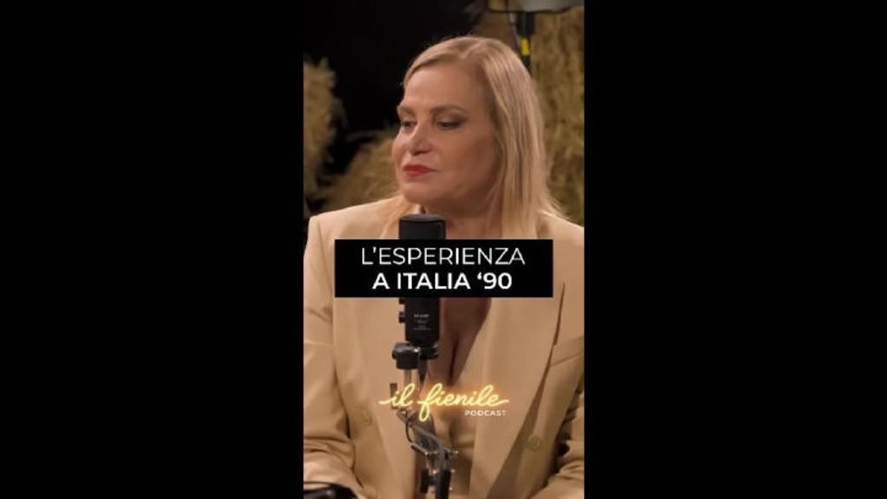 Simona Ventura racconta i suoi esordi ai Mondiali di Italia 90 nel "Fienile" di Zaia