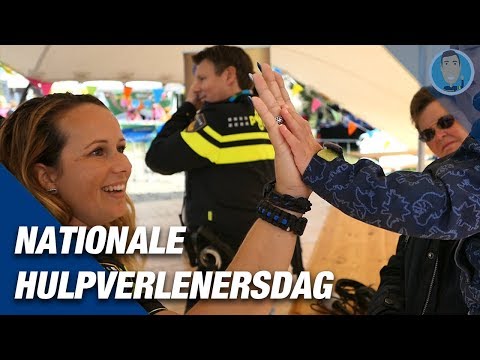 POLITIE | NATIONALE HULPVERLENERSDAG | BUMPER | MINISTER PRESIDENT