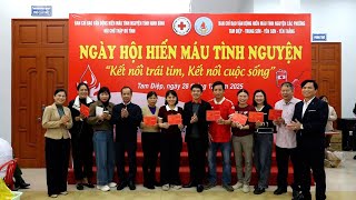 Chương trình Ngày hội hiến máu tình nguyện năm 2025 với chủ đề “Kết nối trái tim, kết nối cuộc sống”