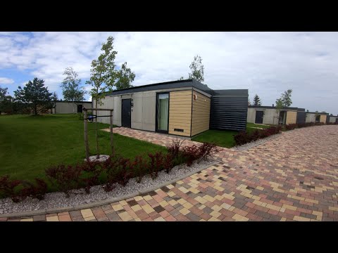 Domki modułowe Suntago Village przy "Park of Poland" 2021
