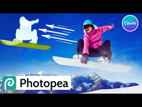 Photopea Tutorial how to remove unwanted objects