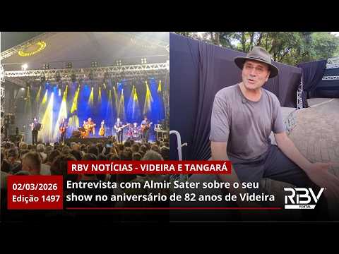 RBV Notícias Videira e Tangará - 02/03/2026 - Edição 1497