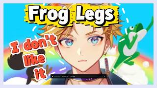 【#NIJIEN_Clip】Wilson Didn't Like Frog Legs Despite Being French