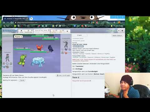 Exactly 50% Win Rate?! 69 Wins 69 Losses with Tsareena + Avalugg (VGC 2020 Doubles)