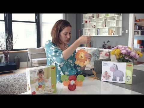 Haba Toys Review: Sewing Toys and Stacking Animals