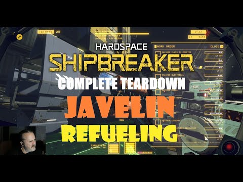 Hardspace Shipbreaker: Javelin Refueling Full Teardown VERY HARD
