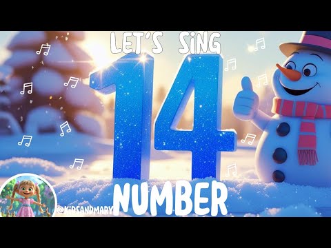 Number 14 Song for Kids 🎵 | Fun Counting & Learning! #kidsmusic #kidssong #learntocount #kids