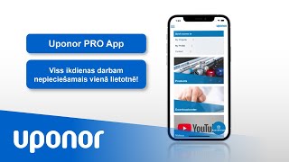Uponor PRO App lietotne