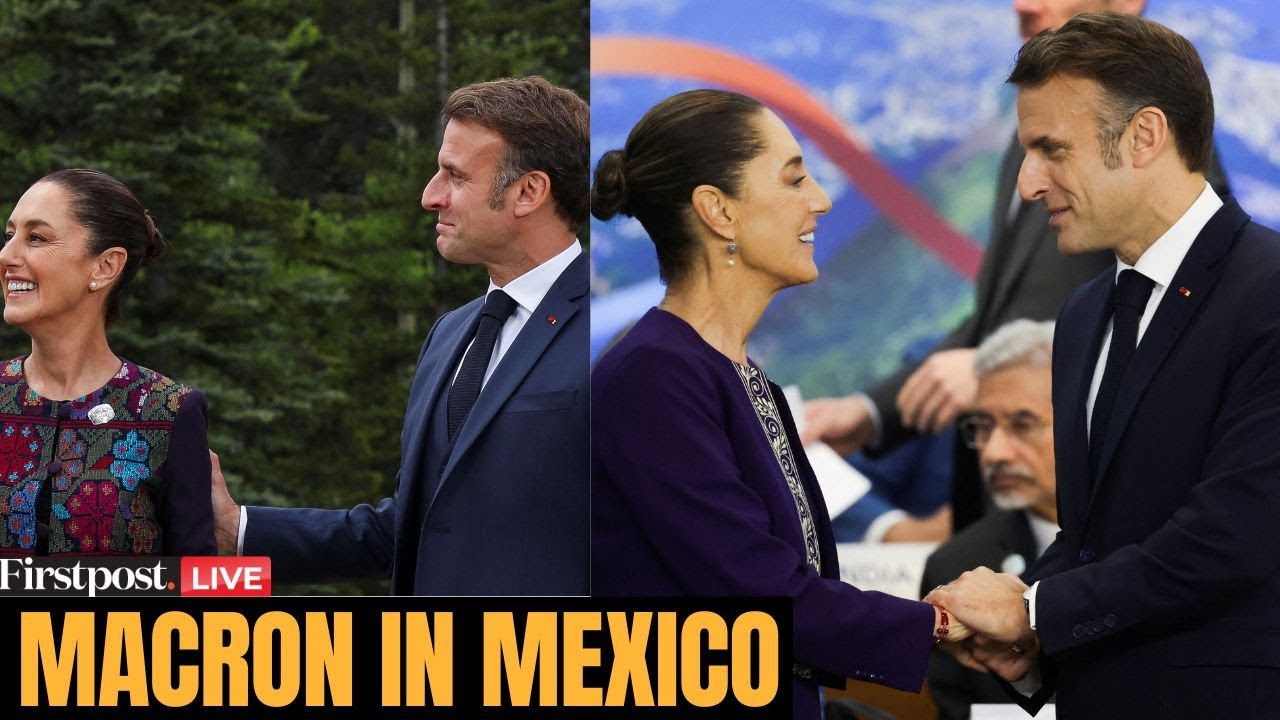 LIVE: Mexico’s President Sheinbaum and France’s Macron Deliver Joint Remarks in Mexico City | N18G