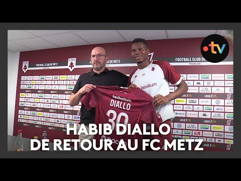 Habib Diallo, a providential return for FC Metz