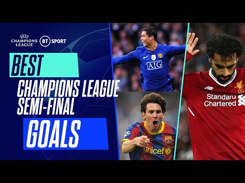 Top 10 Champions League Semi-Final Goals 🤩 Feat. Ronaldo, Messi, Salah, Kaka and Essien