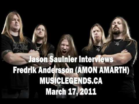 Amon Amarth Interview - Fredrik Andersson
