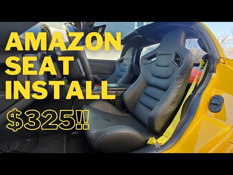 C5 Corvette Amazon Racing Seat Installation