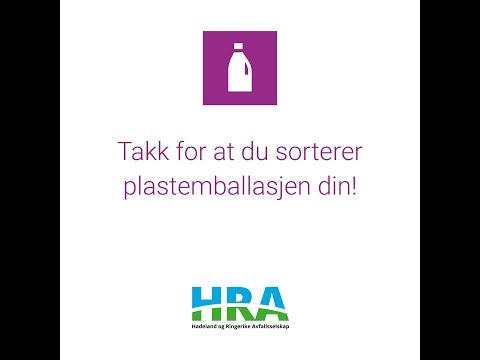 Vi har analysert plastavfallet ditt