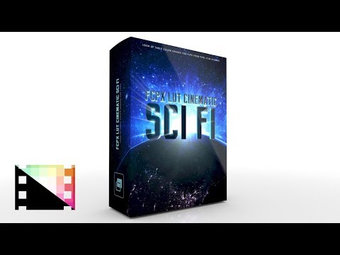 FCPX LUT Cinematic Sci Fi 2 - Science Fiction Inspired Look Up Table Color Grades for FCPX