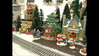 Holiday Train exhibit at San Francisco Public Library Main Branch