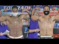 JARED BIG BABY ANDERSON VS HECTOR PEREZ - FULL WEIGH IN & FACE OFF VIDEO