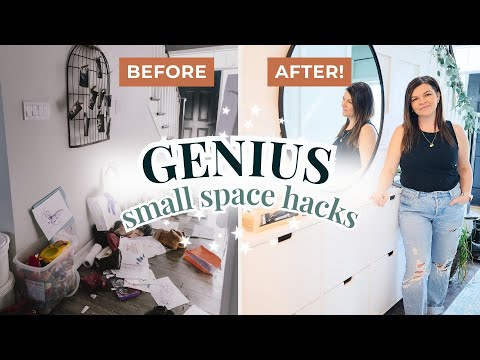 10 Small Space STORAGE HACKS You’ll Wish You Knew Sooner ✨