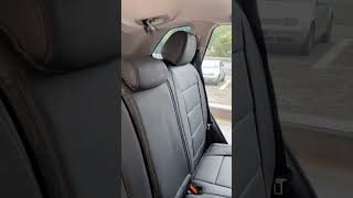 Honda CRV custom seat covers installation effect