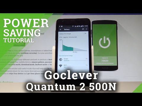 How to Battery Saver on Goclever Quantum 2 500N - Power Saving Mode |HardReset.Info