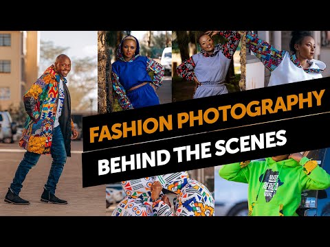 Fashion  Photoshoot Highlight featuring Wanjiru Karumba Behind The Scenes