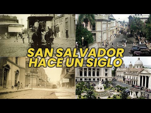 What did San Salvador look like in the past? These were its main attractions a century ago #elsal...